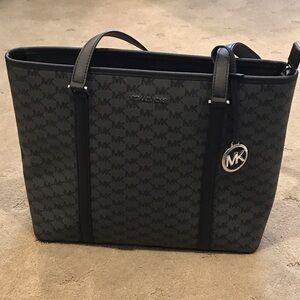 Michael Kors Gray and Black Men's Briefcase